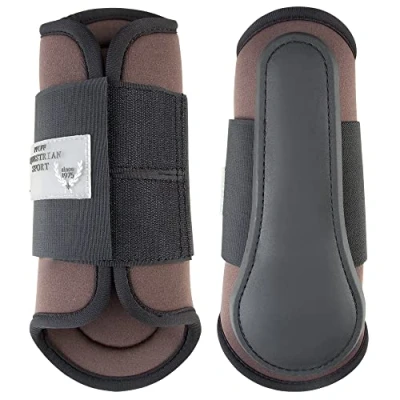 Abbildung von PFIFFsoft Gamaschen mit festem Löffel, braun L