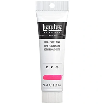 Abbildung von Liquitex 1045987 Professional Heavy Body Acrylfarbe in Künstlerqualität mit ausgezeichneter Lichtechtheit buttriger Konsistenz, 59ml Tube Fluo Pink