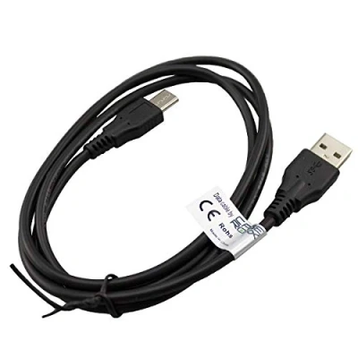 Abbildung von caseroxx USB Kabel, Datenkabel für Blackview BV9000 / Pro, Kabel als Ladekabel oder zur Datenübertragung in schwarz
