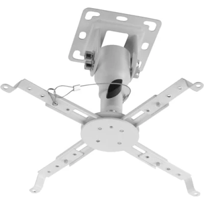 Abbildung von My Wall H16 7WL Projektor Deckenhalterung Neigbare Stange, schwenkbar Abstand vom Boden zur Decke (max.): 17 cm Weiß