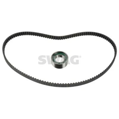 Abbildung von SWAG 70 91 9658 Zahnriemensatz 129 mit abgerundetem Zahnprofil FIAT: Panda II Schrägheck, Doblo I Kombi, Punto LANCIA: Ypsilon