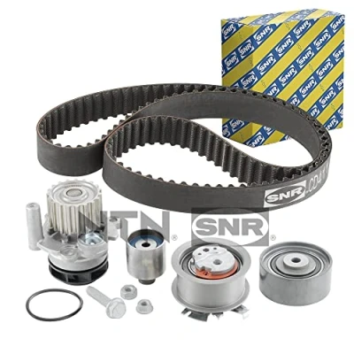 Abbildung von SNR KDP457.500 Wasserpumpe + Zahnriemensatz VOLKSWAGEN: Golf 5 Schrägheck, Touran I, Passat B6 Variant, AUDI: A3 Sportback, A4 B7 Avant