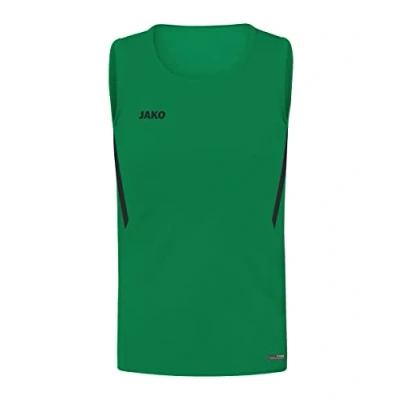Abbildung von JAKO Kinder Tanktop Challenge, Sportgrün/Schwarz, 164