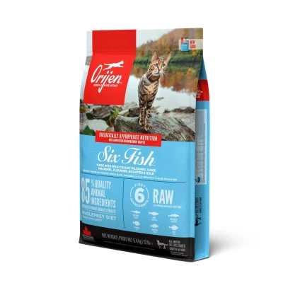 Abbildung von 5.4 kg Orijen Six Fish Katzenfutter