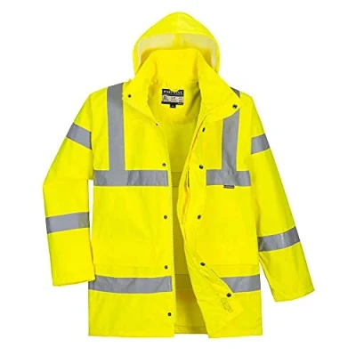 Abbildung von Portwest Hi Vis Breathable Jacket Yellow XL RT60 EU / UK