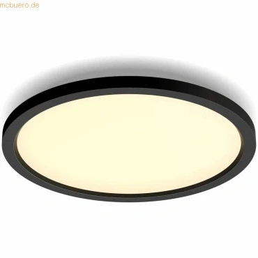 Abbildung von Philips Hue Aurelle Deckenleuchte White Ambiance Rund Schwarz