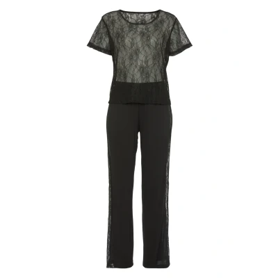 Abbildung von Vivance SET Nachtwäsche Set, Damen, Größe: 32/34, Schwarz