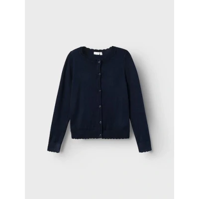 Abbildung von Name it Nkfvamone LS CARD K NOOS Strickjacke für Kinder, Größe: 146/152, Dunkelblau