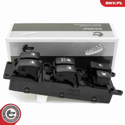 Abbildung von ESEN SKV 37SKV460 Schalter, Fensterheber fahrerseitig KIA: RIO 2