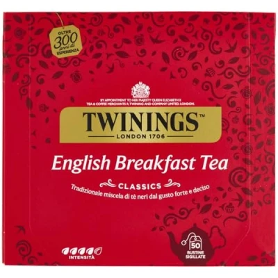 Abbildung von Twinings English Breakfast 50Beutel