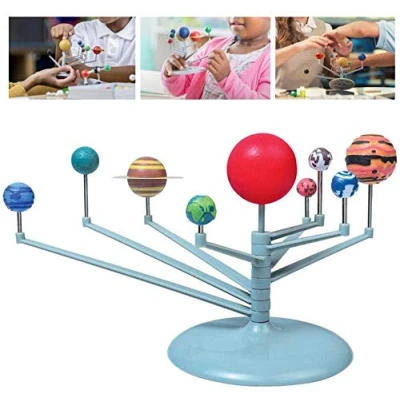 Abbildung von DIY Sonnensystem Spielzeug Kunststoff Planeten Modelle Intelligenz Puzzle Montieren Sets für Kinder