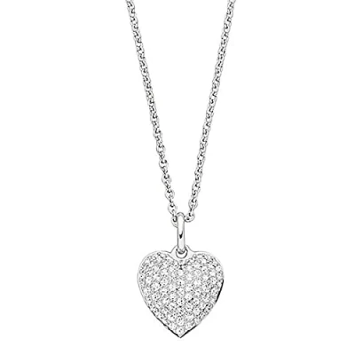 Abbildung von Viventy 784852 Damen Halskette 925 Silber Zirkonia Herz Collier