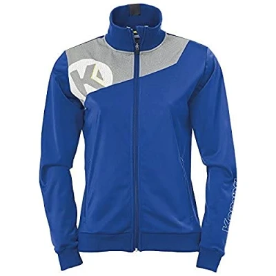 Abbildung von Kempa Damen Core 2.0 Poly Jacke, blau(royal/dark grau melange), S