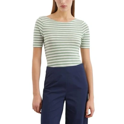 Abbildung von Marc O&#039;Polo Gestreiftes AUS Tshirt print, Damen, Größe: XS, Multi
