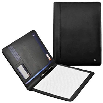 Abbildung von DESQ® 3682 A4 Schreibmappe im schlankem Dutch Design inklusive Schreibblock