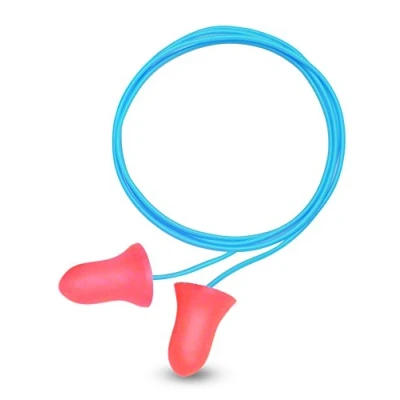Abbildung von Honeywell 3301130 Howard Leight Einweg Ohrstöpsel mit Kabel Max, SNR 37 (Packung 100 Paar)