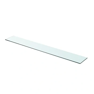 Abbildung von vidaXL Glasboden Glasscheibe Glasplatte für Glasregal Transparent 90 cm x 12