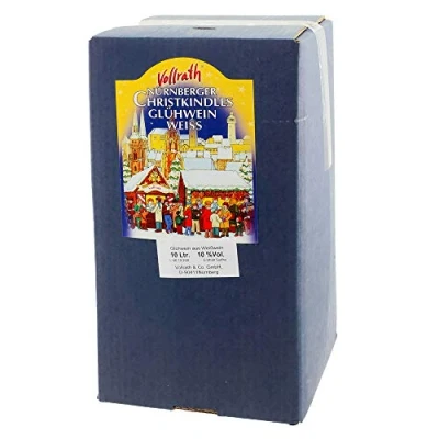 Abbildung von Vollrath Nürnberger Christkindles Glühwein Weiss 10 Liter Bag in Box