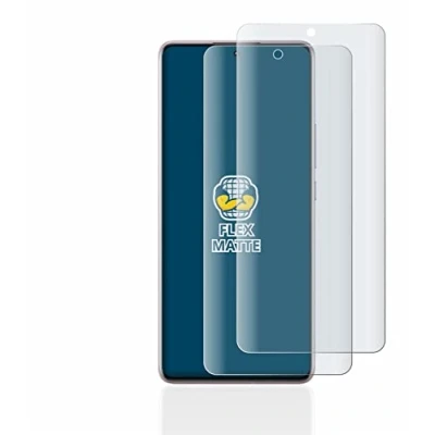 Abbildung von BROTECT Full Cover Schutzfolie Matt für Xiaomi Redmi Note 12 Pro 4G (case friendly) (2 Stück) Screen Displayschutz Folie, Curved, Anti Reflex