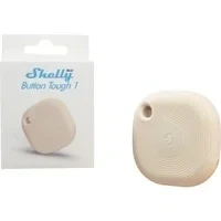 Abbildung von Shelly Blu Button Tough Ivory Intelligente Bluetooth Taste zur Aktivierung von Aktionen und Szenen Multi klick Sofortige Reaktionszeit Schutzklasse IP54 iOS Android App