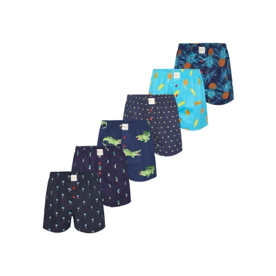 Abbildung von Phil &amp; Co. Berlin 6 PACK Prints Boxershorts, Herren, Größe: XXL, Mix