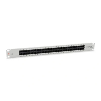Abbildung von Equip Patchpanel 50 Ports x Cat3 19&quot; 1HE ISDN Hellgrau
