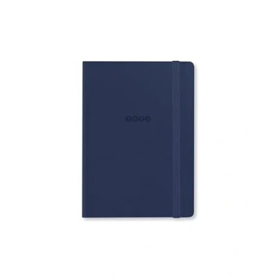 Abbildung von Letts of London Edge A6 Wochenansicht mit Notizen, 2025, Marineblau