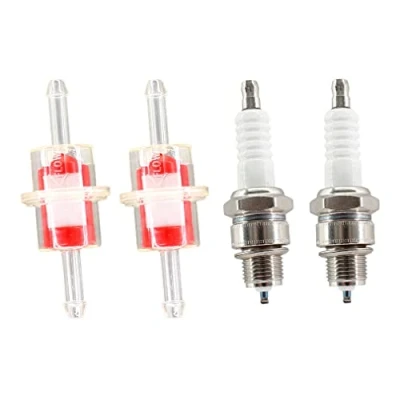 Abbildung von AISEN 2x Zündkerze &amp; Benzinfilter für Simson S50 S51 S70 S53 S83 SR50 SR80 Schwalbe KR51/1 KR51/2 SR4 2 3 4