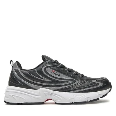 Abbildung von Fila Actix Sneaker low, Herren, Größe: 41, Black/phantom Lederimitat/textil