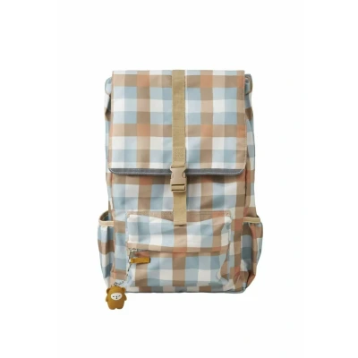 Abbildung von Fabelab Cottage Checks Tagesrucksack für Kinder, Größe: One Size, Multi print