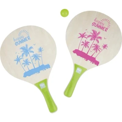 Abbildung von Happy People 74021 Baechball Set, Farblich sortiert 38x24x0,8cm, Zufällige Farbauswahl