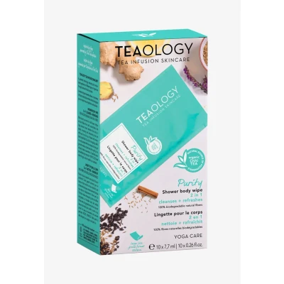 Abbildung von Teaology Purity Shower BODY WIPE YOGA CARE Duschgel, Größe: 77 ml,