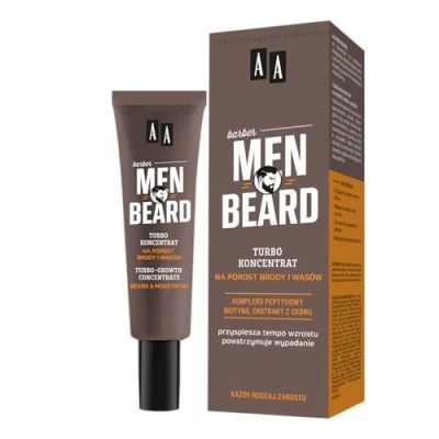 Abbildung von AA Men Beard, Turbokonzentrat für Bart und Schnurrbartwachstum, 30 ml