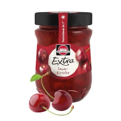 Abbildung von Schwartau Extra Sauerkirsche, Konfitüre, 340g