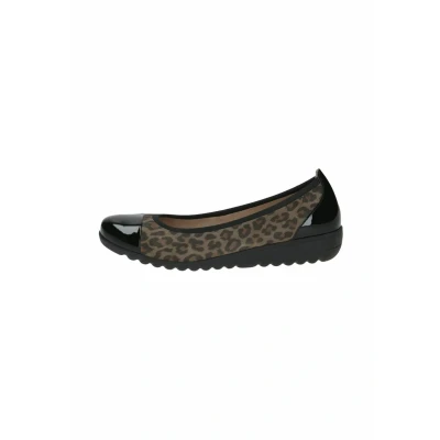 Abbildung von Caprice Klassischer Ballerina, Damen, Größe: 40, Black leo comb Schuhe