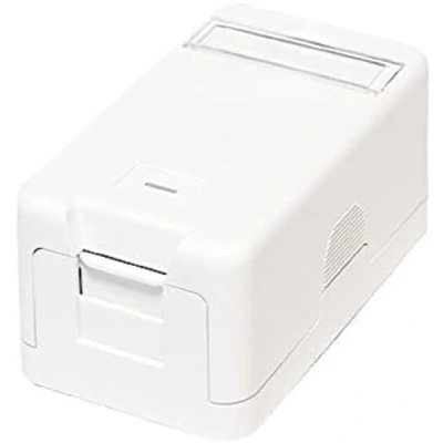 Abbildung von LogiLink Professional NK4022 Aufputzdose für Keystone Module weiß