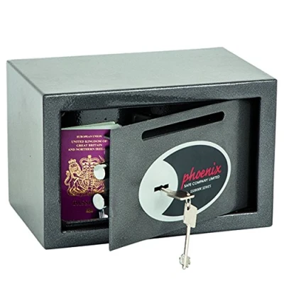 Abbildung von Phoenix Safe Co. Vela SS0801KD, Graphit, Schlüssel, 10 l, Stahl, 310 mm, 200 mm
