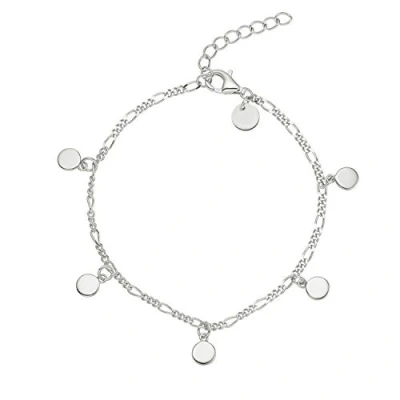 Abbildung von NOELANI Armband 925 Sterling Silber Damen Armschmuck, 16+3 cm, Gold, Coin, Kommt in Schmuck Geschenk Box, 2030119