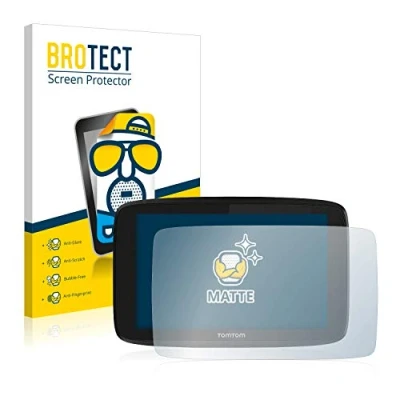 Abbildung von BROTECT Entspiegelungs Schutzfolie für TomTom GO Essential 6&quot; (2 Stück) Matte Displayschutz Folie, Anti Reflex, Fingerprint