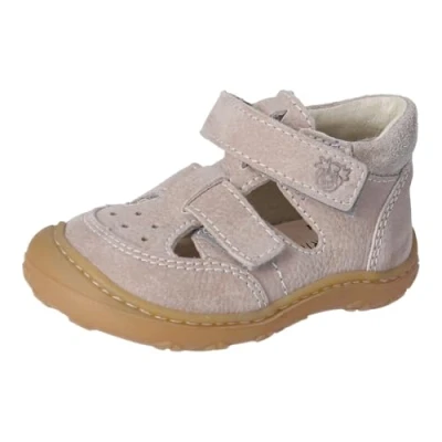 Abbildung von RICOSTA Jungen Kletthalbschuhe ENI, Baby und Kleinkinder Lauflernschuhe, Weite: Mittel, lose Einlage, terracare, Halbschuhe, kies/Tundra (650), 18 EU
