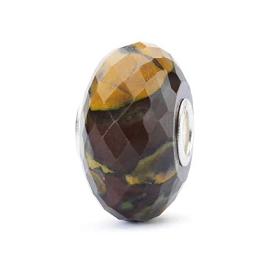 Abbildung von Trollbeads Damen Bead Calzit 925 Silber Kristall braun TSTBE 20024