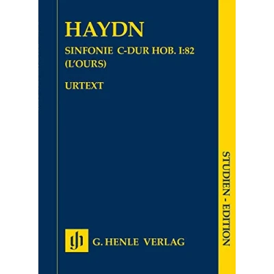 Abbildung von Sinfonie C dur Hob I:82 (L&#039;Ours) Studien Edition: Besetzung: Orchester (Studien Editionen: Studienpartituren)