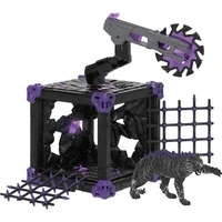 Abbildung von schleich ELDRADOR CREATURES BattleCave Schattentiger 42739 Set aus Battle Cave mit Monster Caves zur Arena stapelbar 27 Teilen