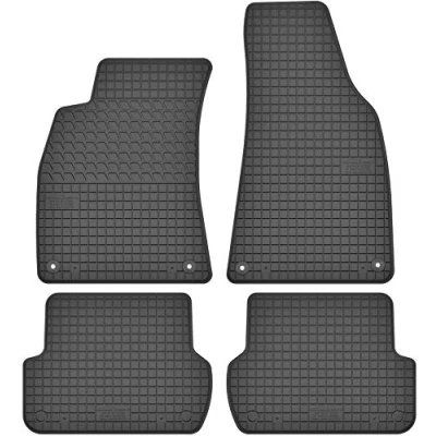 Abbildung von Gummimatten Gummi Fußmatten Satz für Audi A4 B6 / B7 Seat Exeo Passgenau