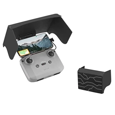 Abbildung von Sonnenblende Kompatibel für DJI Mini 3 Pro RC N1 Fernbedienung, Faltbare Mavic 3/Mini 2 /Air 2/Air 2S