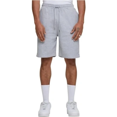Abbildung von Build Your Brand Herren BY251 Ultra Heavy Sweatshorts Shorts, heathergrey, S