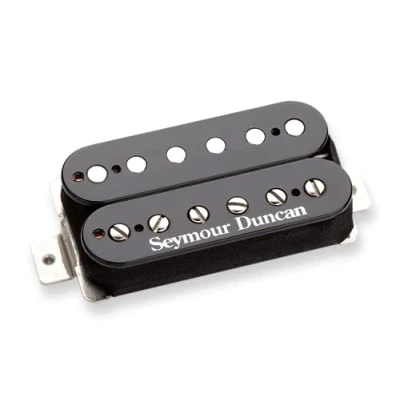 Abbildung von Seymour Duncan TB 16 Humbucker Single 59 Custom Hybrid Tonabnehmer für E Gitarre Schwarz