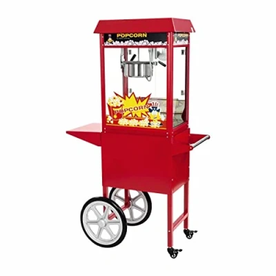 Abbildung von Royal Catering Mobile Popcornmaschine mit Wagen auf Rädern