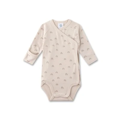 Abbildung von Sanetta Baby Wickelbody beige Nachhaltiger und süßer Unisex aus Bio Baumwolle. 062
