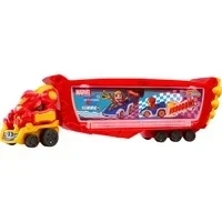 Abbildung von Hot Wheels Spielzeug Transporter RacerVerse, Marvel Hulkbuster